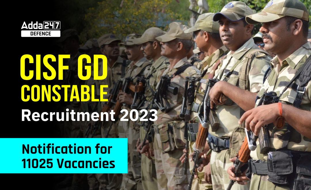 Cisf Gd Constable Recruitment Apply For Posts