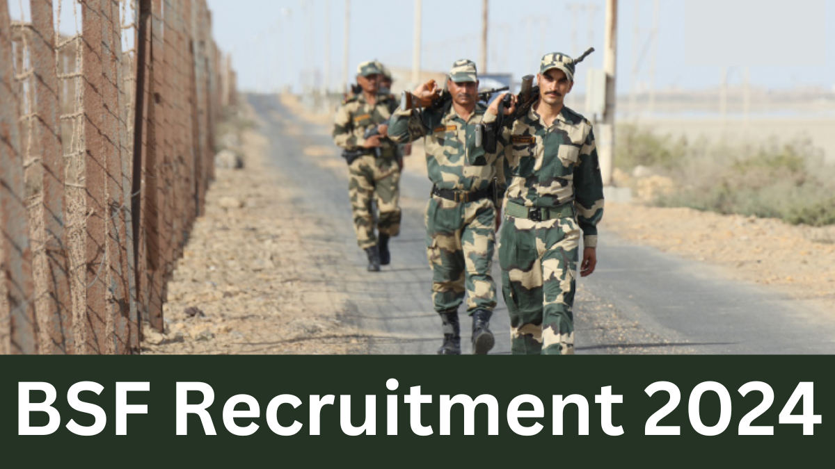 BSF Recruitment 2024 Last Day To Apply Online For 144 Various Posts