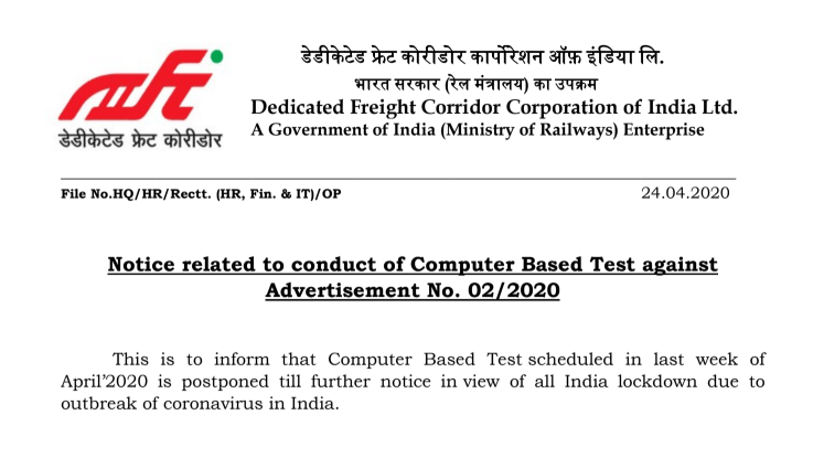 dfccil-exam-date