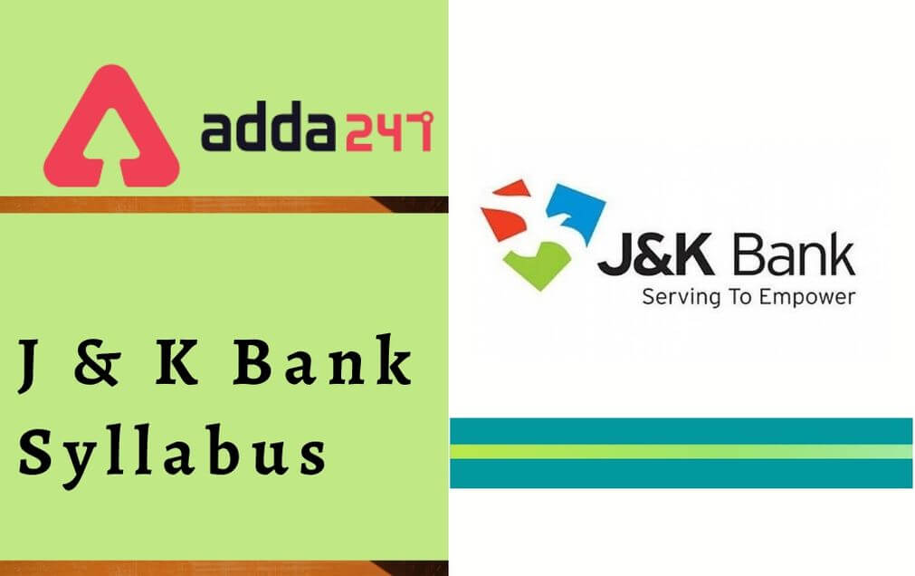J K Bank Syllabus 21 Clerk Po Exam Pattern And Syllabus As Per The Latest Syllabus