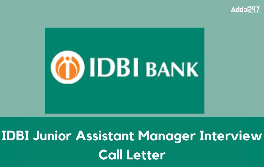 IDBI Bank JAM DV and Personal Interview Call Letter 2025 Out Now