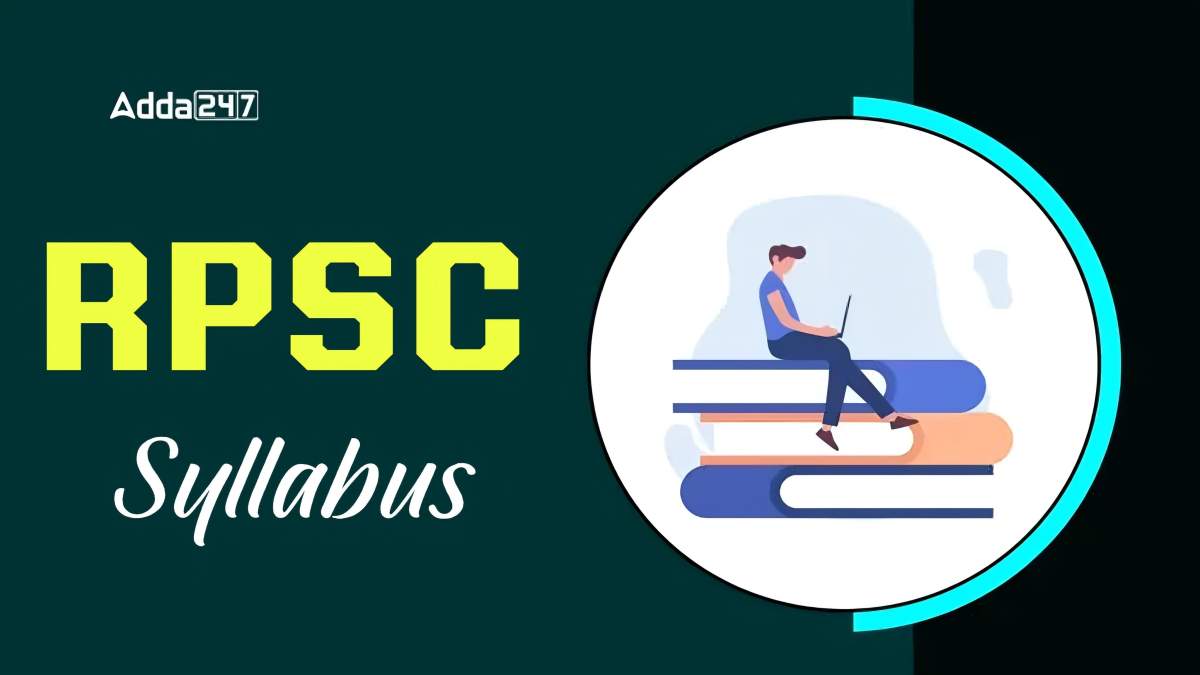 RPSC Group Instructor Syllabus 2024, Subject Wise Syllabus PDF