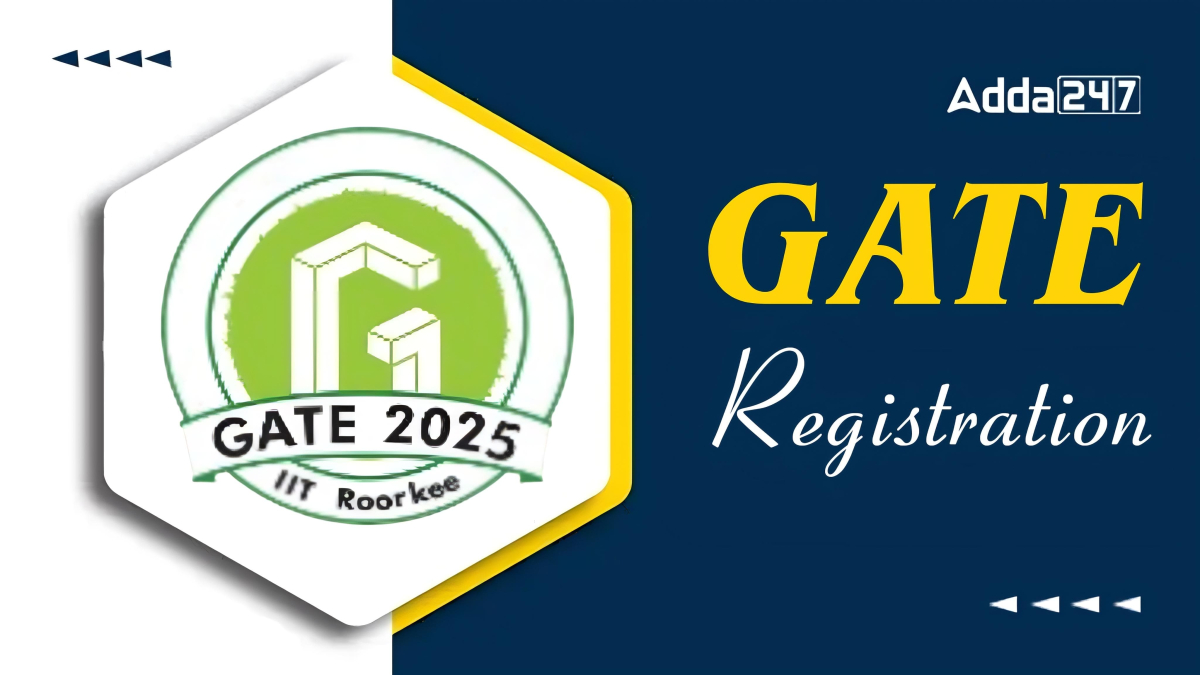 GATE Registration 2025, Application Form Link at iitr.ac.in