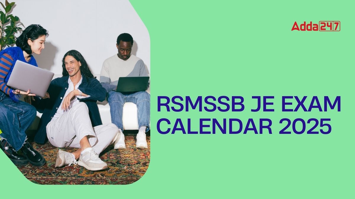 Rsmssb Exam Calendar 2025 