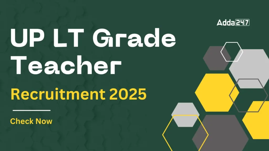 UP LT Grade Teacher Recruitment 2025