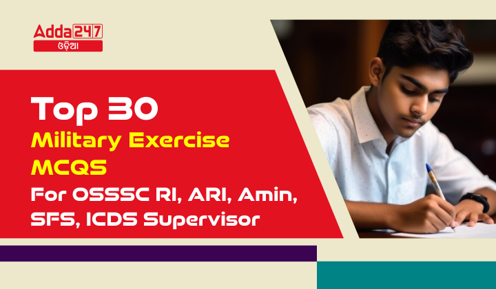 Top Joint Military Exercises With India Mcqs For Osssc Ri Ari Amin Sfs Icds Supervisor