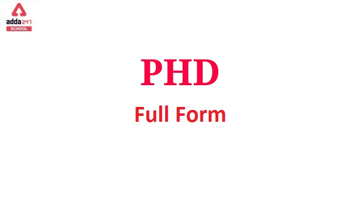 phd full form in dentistry