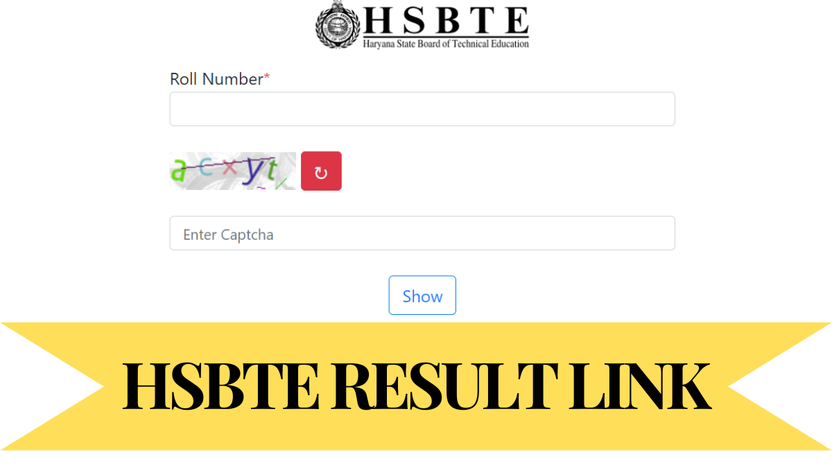 HSBTE Result 2024 Out, Check HSBTE July Result Link