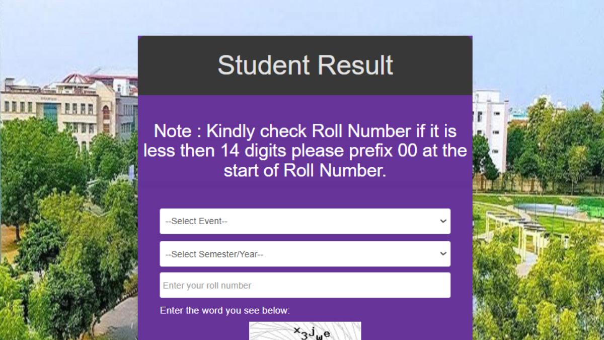 CDLU Result 2024 Out, Check Online Old Result @cdlu.ac.in