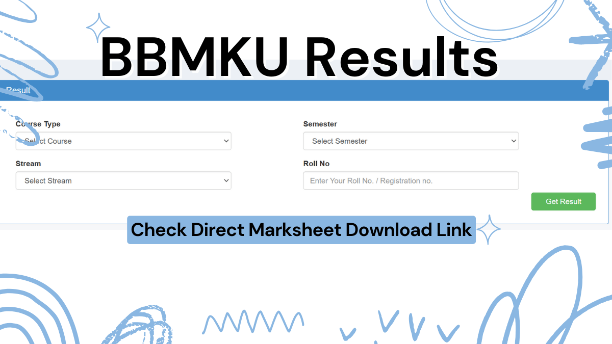 Bbmku Result 2024 Out, Check Bed, Fyugp, Mbbs 1st Prof Marksheet