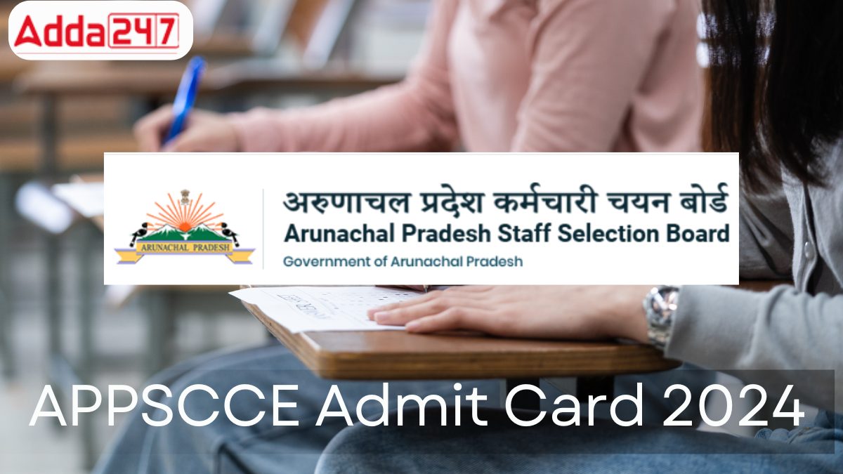 Appscce Admit Card Out Download Link Active