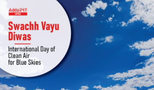 Swachh Vayu Diwas- International Day of Clean Air for Blue Skies