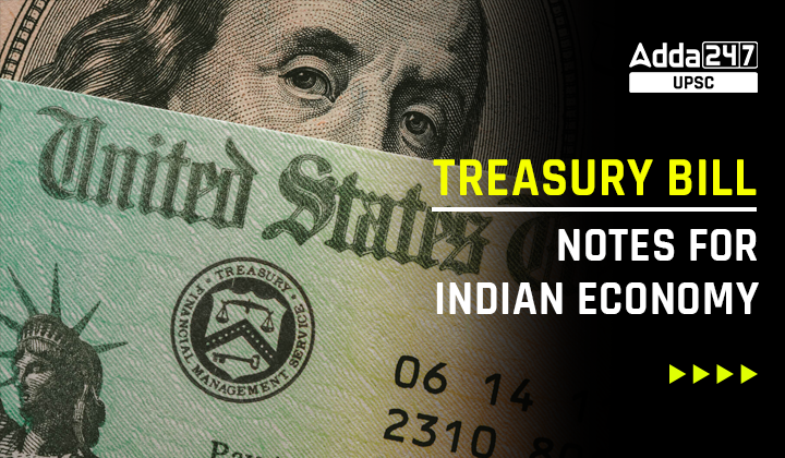 Treasury Bill Notes For Indian Economy