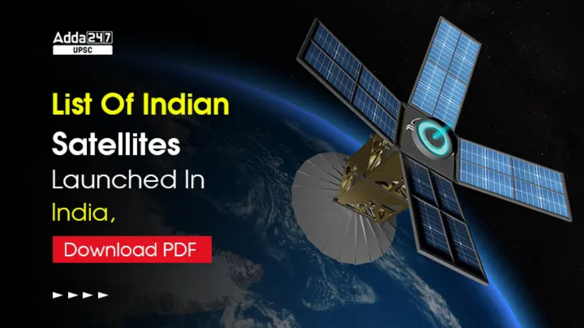 List of Indian Satellites Launched 1975 to 2024