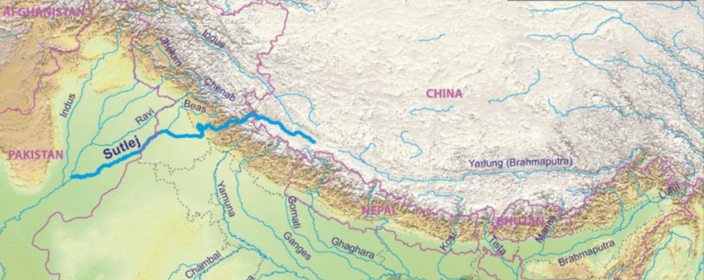 Indus River System: Map, Length, Tributaries and Explanation of Origin